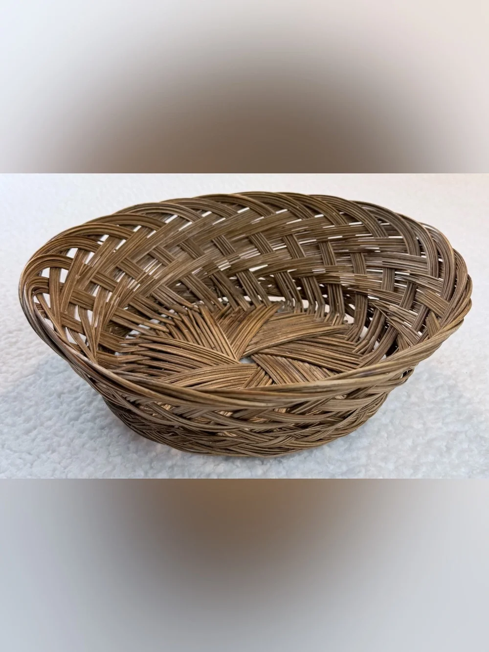 (VTG) Natural Brown Woven 10
